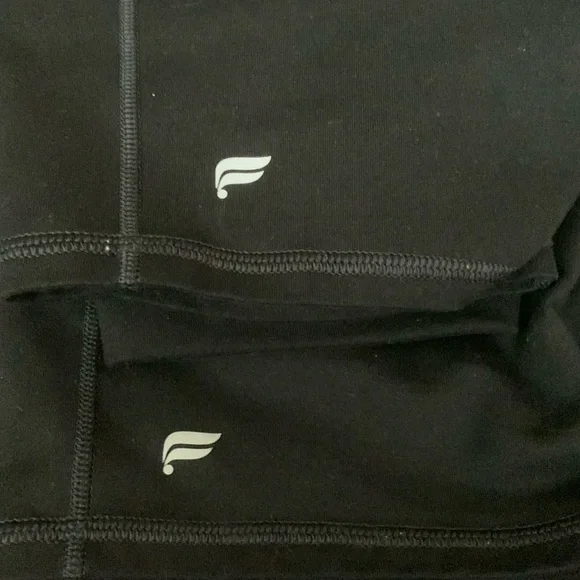 Fabletics Black PowerHold Shorts Bundle Size L - Picture 3 of 5
